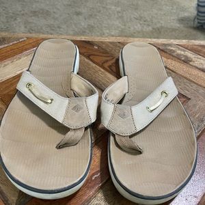 Sperry flip flops womens 8